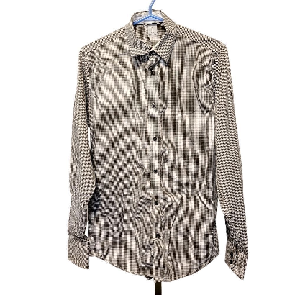 2/$20 Tristan Grey Flannel Pattern Buttons Down Shirt Size: XS